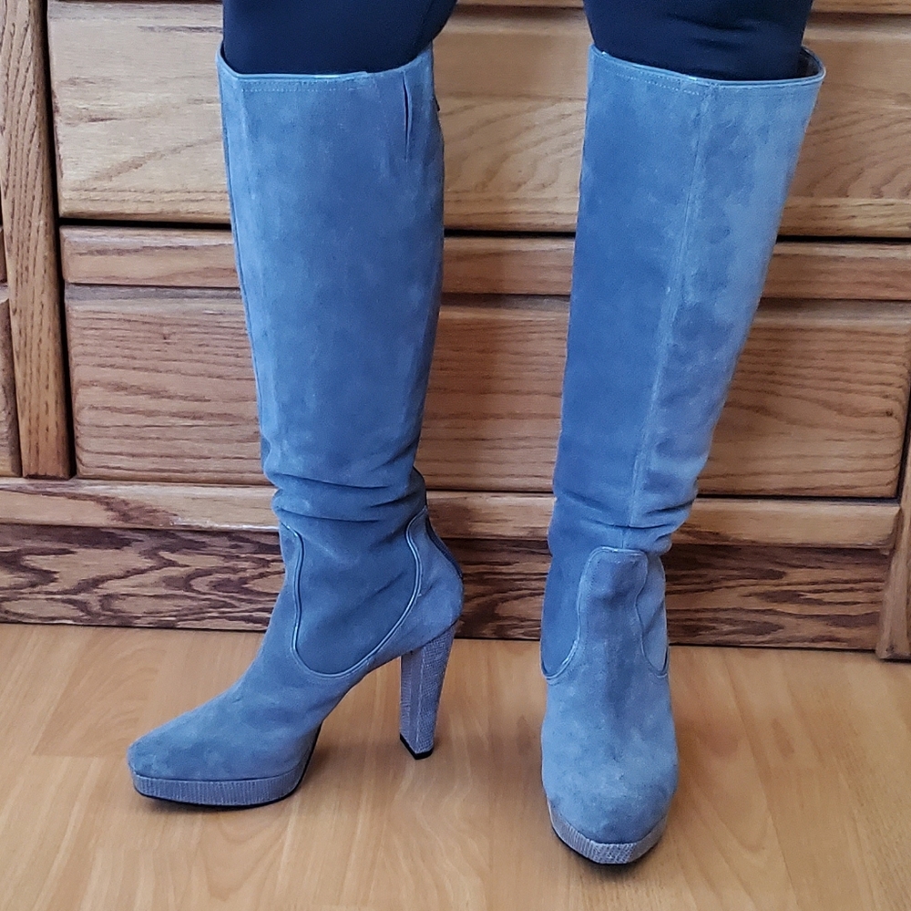Calvin Klein Mareesa Gray Boots